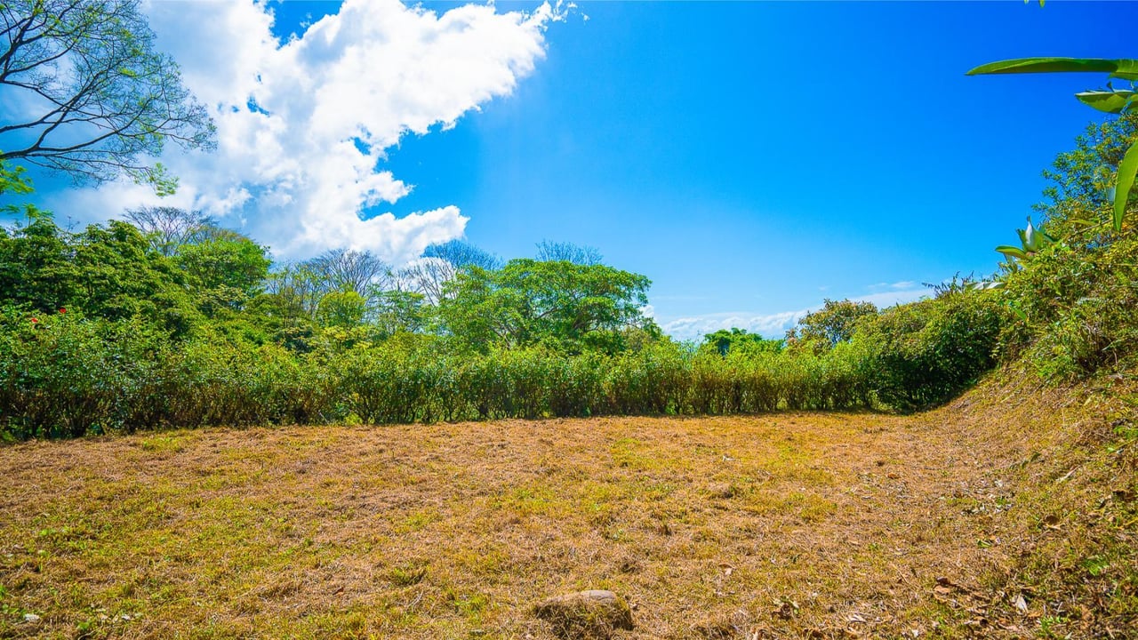Flat Buildable Ocean View Lot, Ojochal, Puntarenas