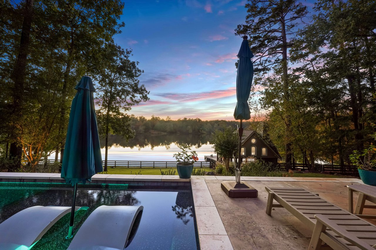 Quiet Listing: Elegant Lakefront Estate on 3 Acres in Alpharetta Georgia - Serene Views & Modern Luxuries Await