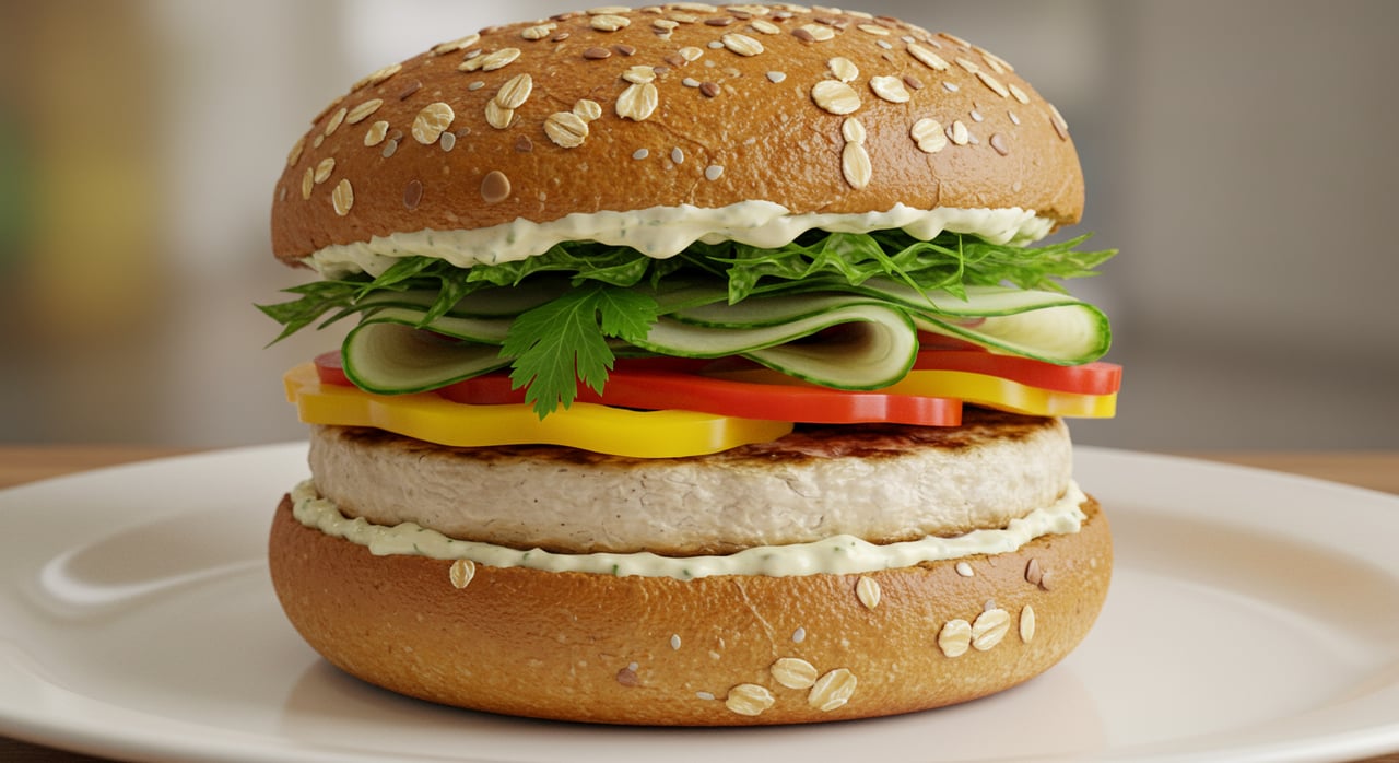 Chinese Chicken Burgers