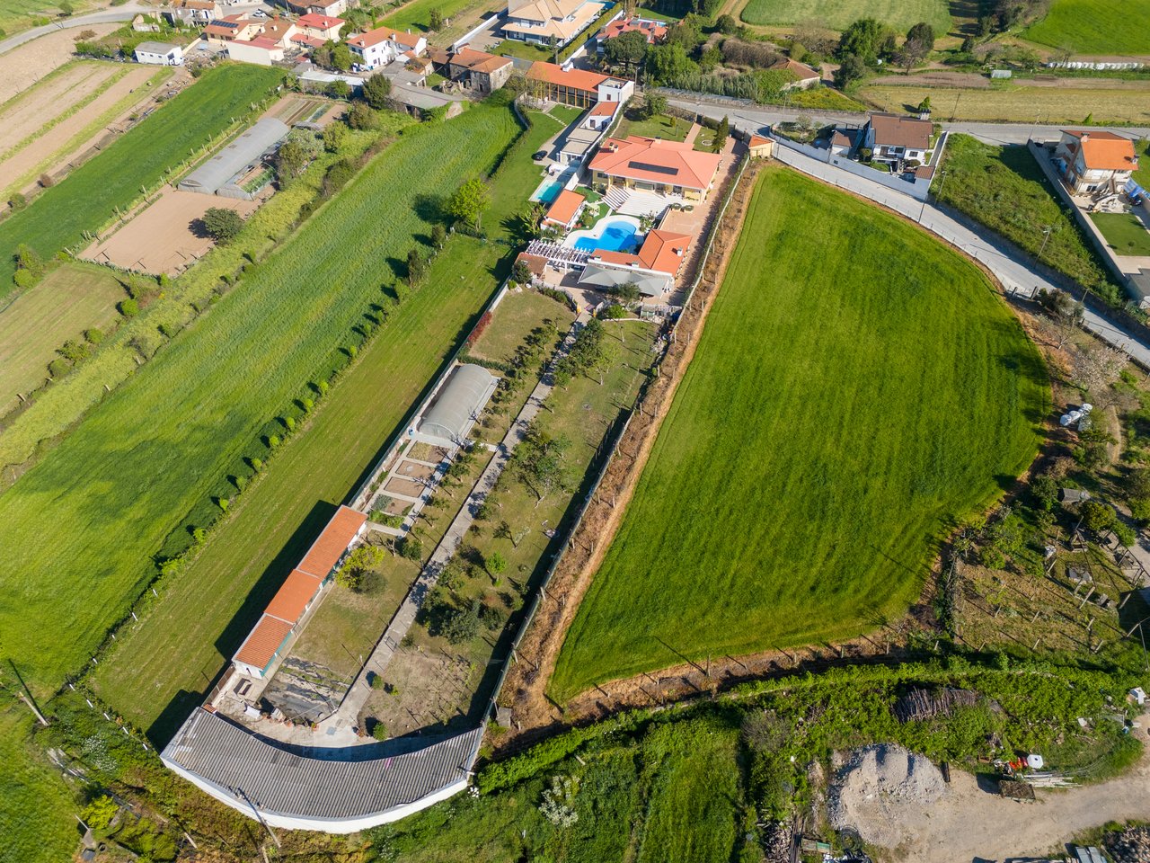 Exceptional Renovated Estate with 4 Residences, Pool & Orchard Near Porto