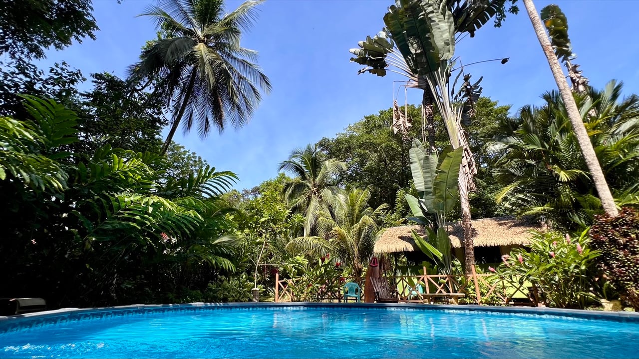 Tropical River Property with Cabinas, Pool & Event Space in Ojochal