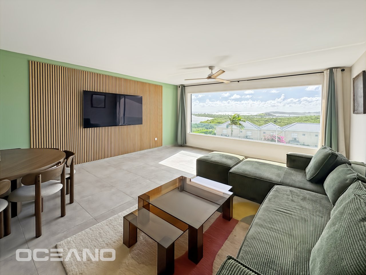 STUNNING 2-BEDROOM DUPLEX WITH ST. BARTHS VIEW – HAUTS DE LA BAIE