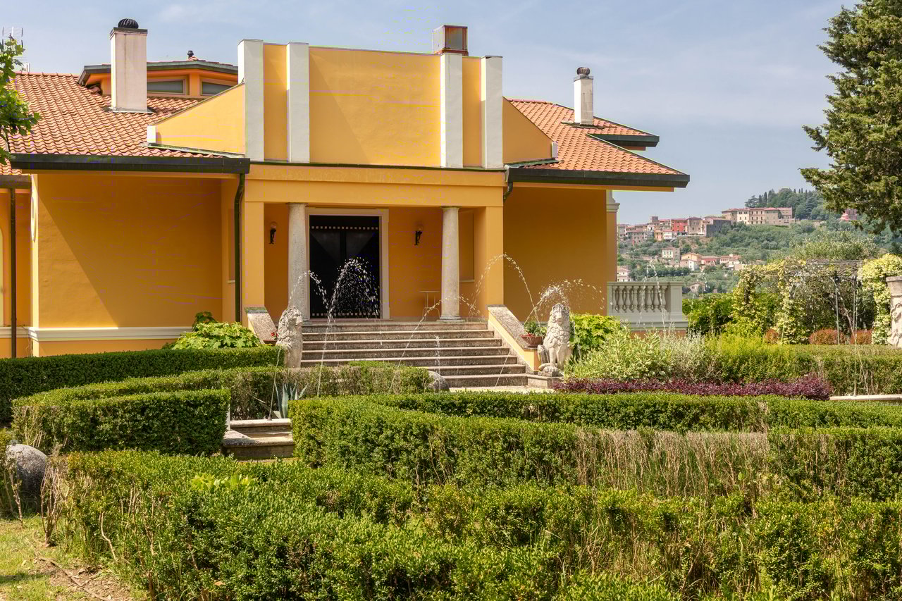 Map of Family Rental Retreat in Tuscany