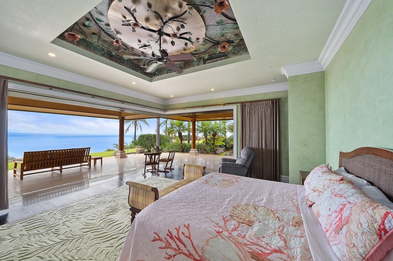 MAUI - LAHAINA - MAKILA NUI - 6,640 SQ FT RESIDENCE  52 ACRES OCEAN VIEW ESTATE - $11,500,000
