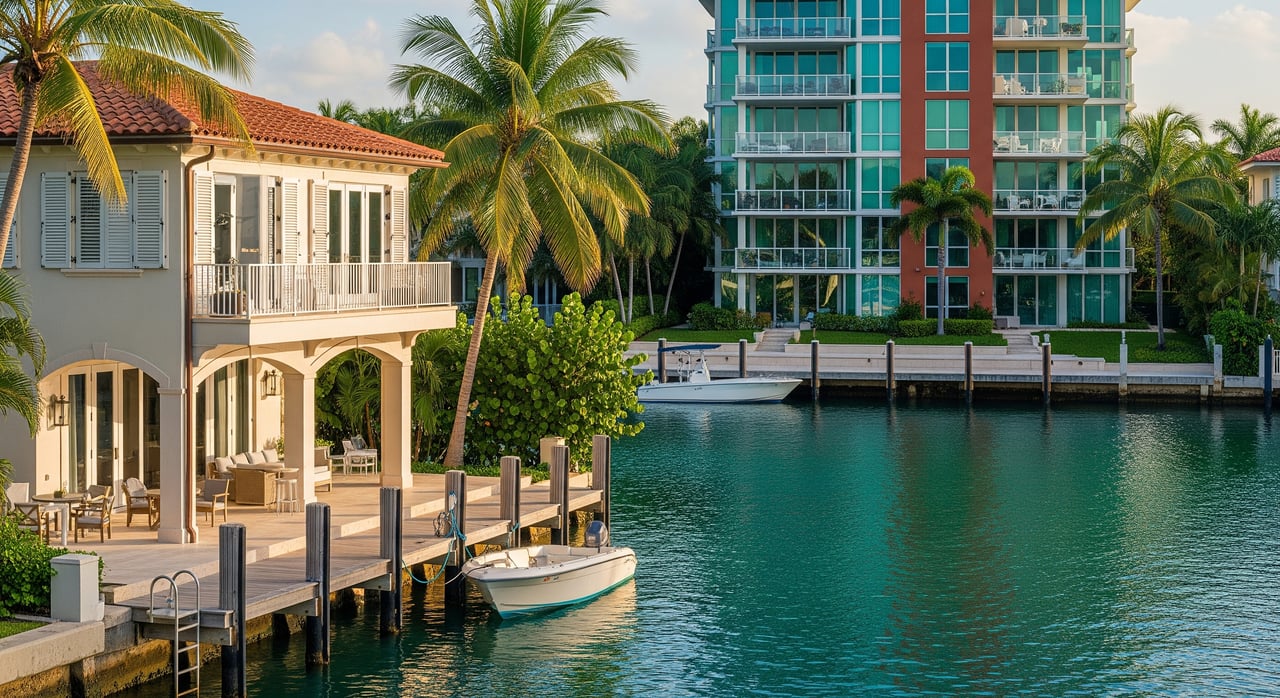 Waterfront Home vs. Condo Living in Coconut Grove