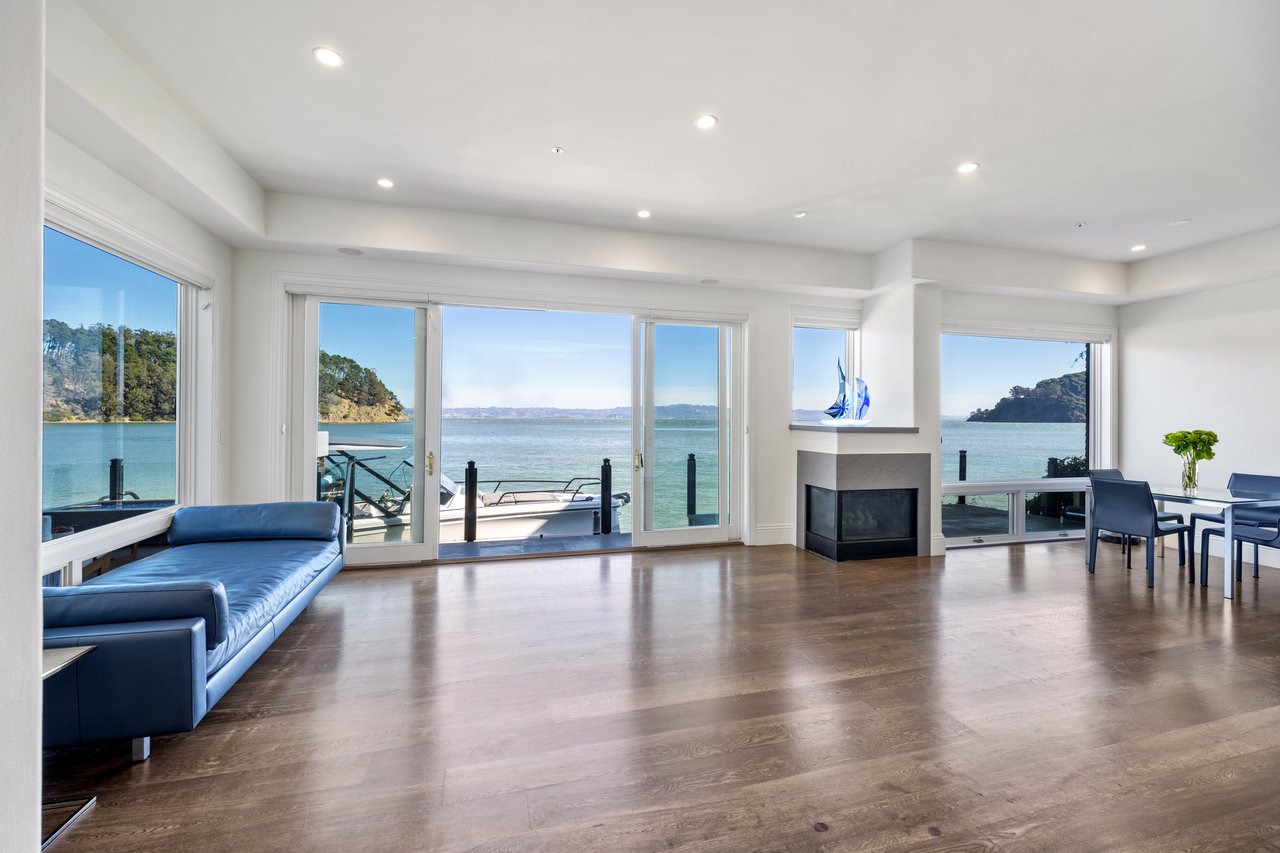 Spectacular Waterfront Home in Old Town Tiburon