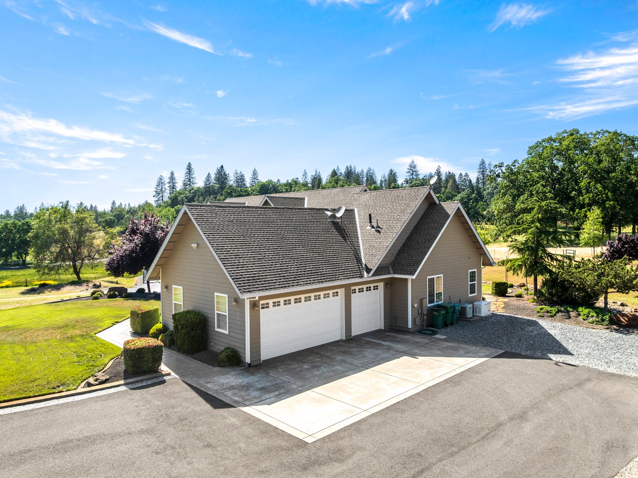 Custom Built Home on 4 Flat Acres in the Heart of Pleasant Valley – A Car Enthusiast's Dream!