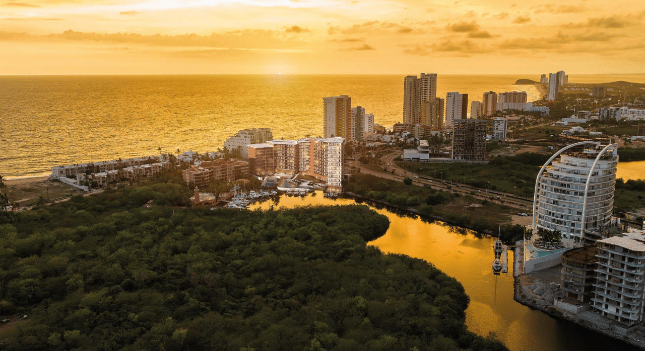 Marina Living, One Block from the Ocean in Mazatlan