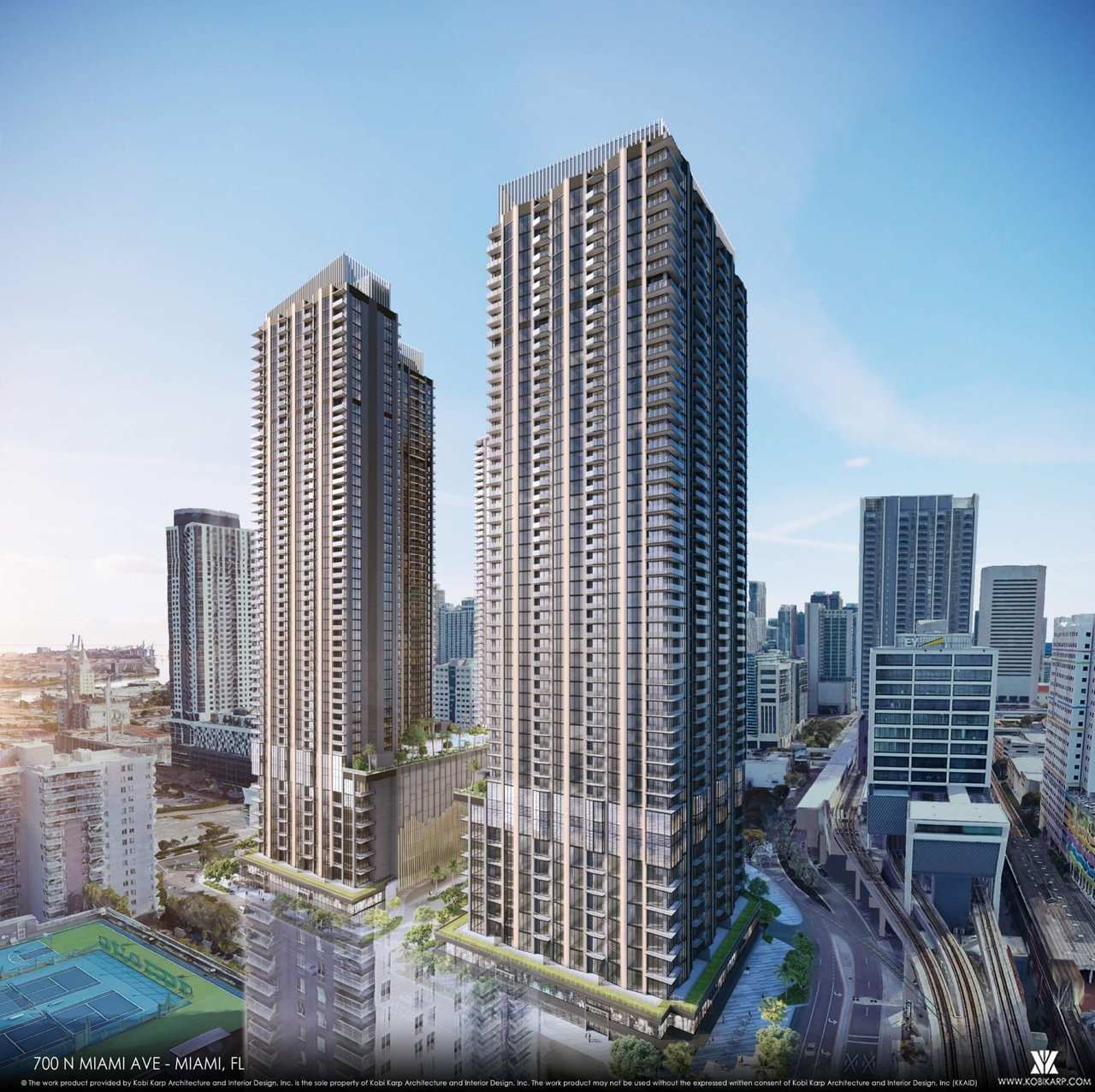 July 2025 Downtown Miami Apartment Tower with 894 Units Enters Sixth Review Cycle
