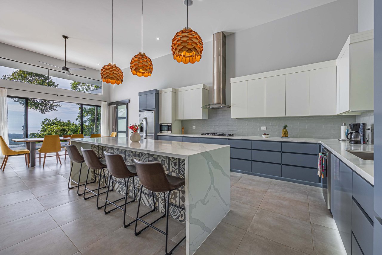 Prime Portalon Location with Coastal and Ocean Views Casa Los Delfines One Level Private and Modern Home