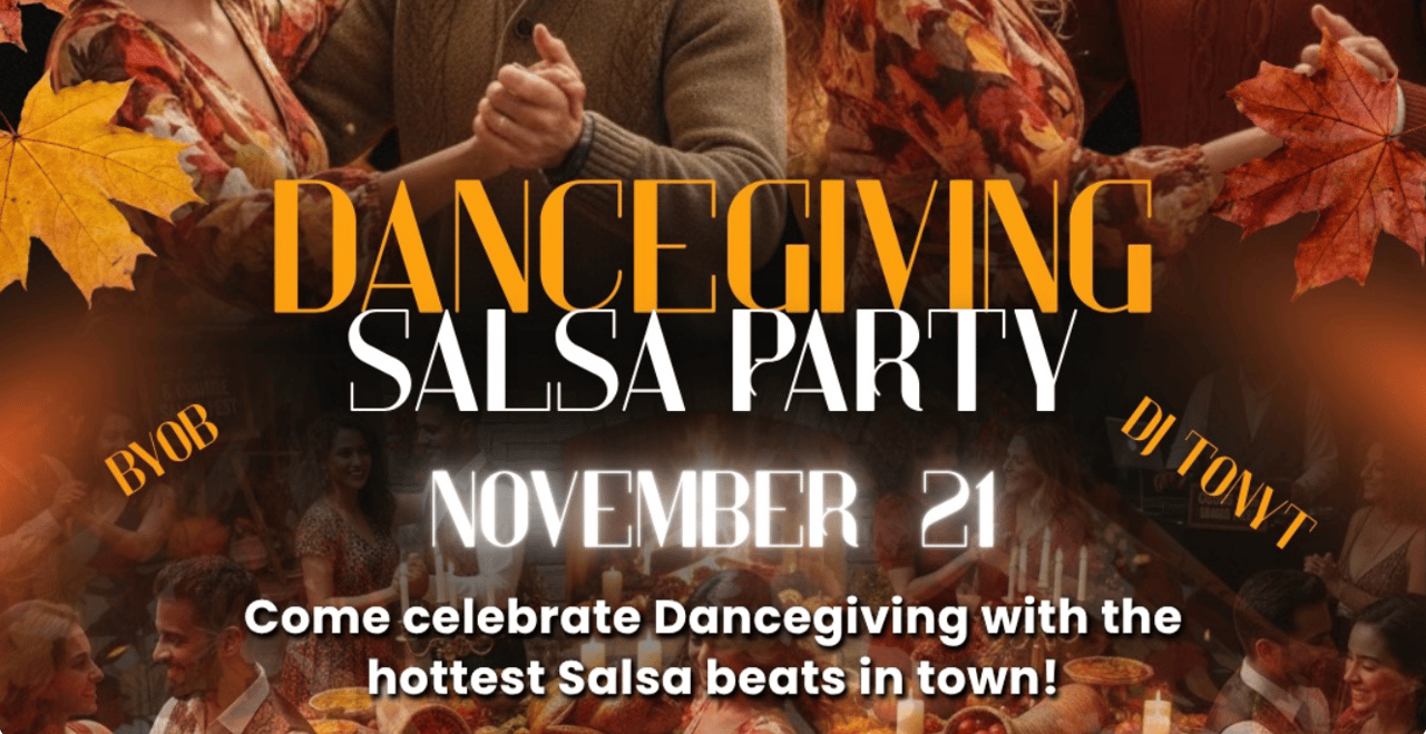 Wine & Salsa Fridays: Dancegiving Edition – Celebrate Gratitude on the Dance Floor in Madison, AL