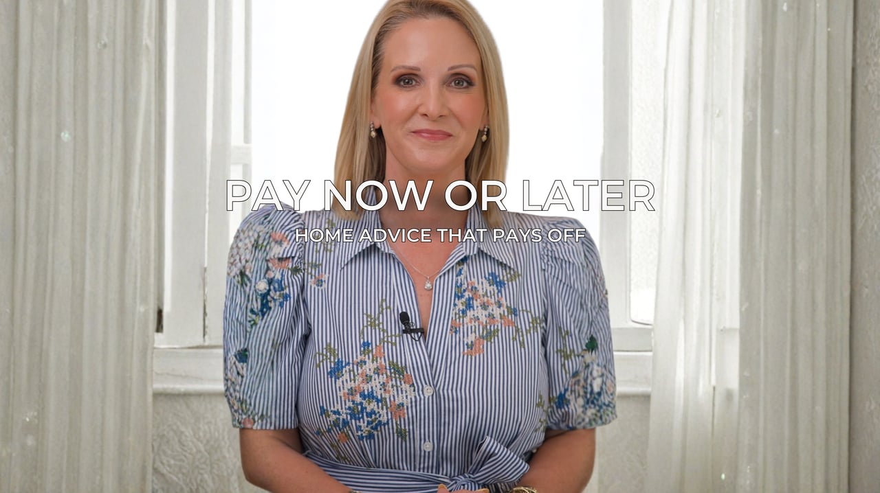 You will either pay now, or pay later when neglecting your home repairs