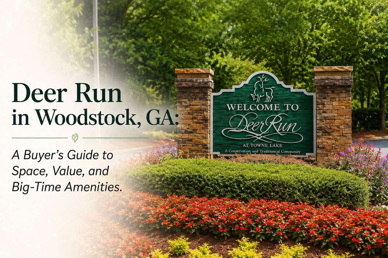Deer Run in Woodstock, GA: A Buyer's Guide to Space, Value, and Big-Time Amenities cover