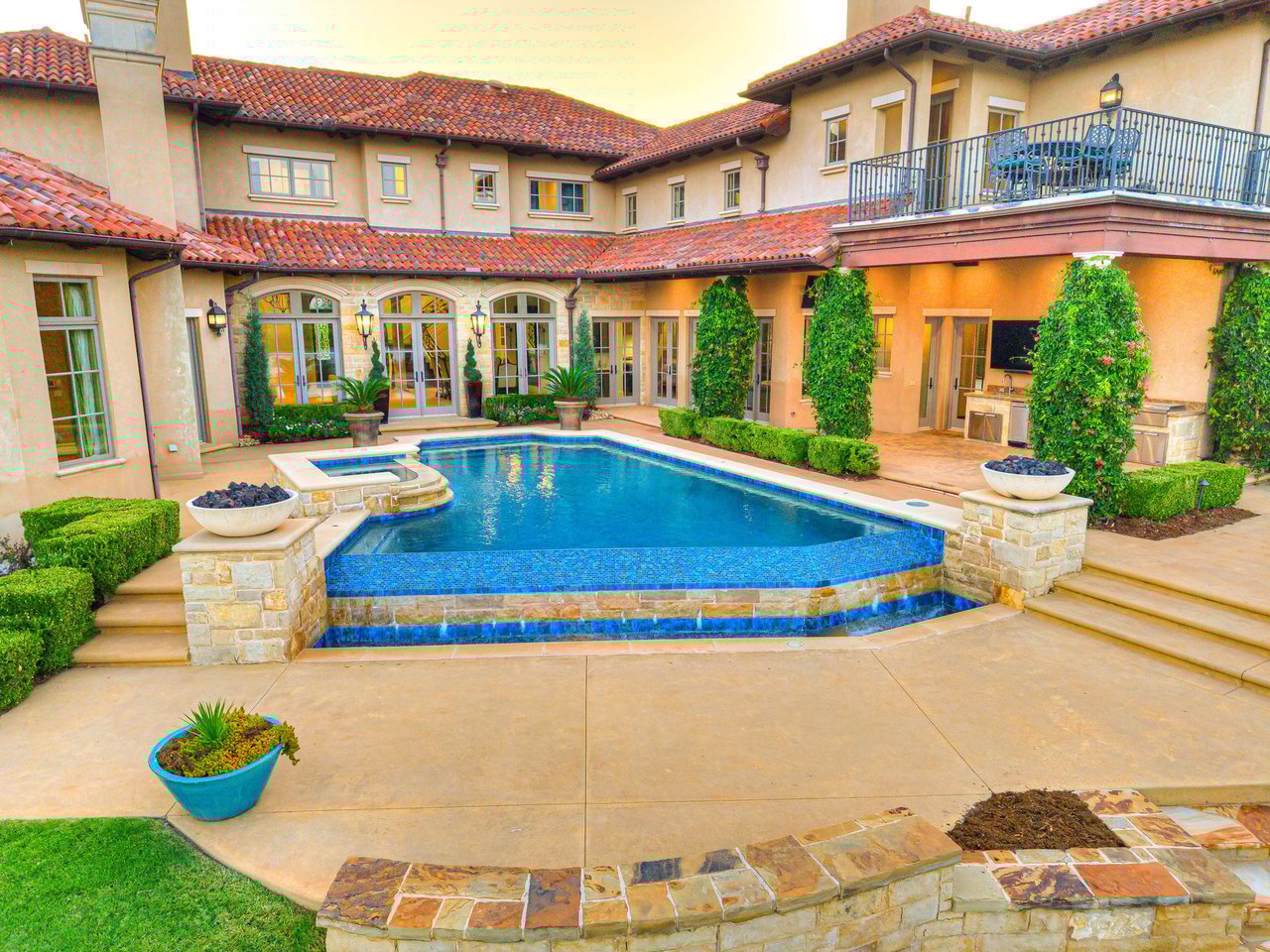 Listing of the Week: A Modern Mediterranean Masterpiece in Gaillardia $2,495,000 - Wyatt Poindexter - The Agency 