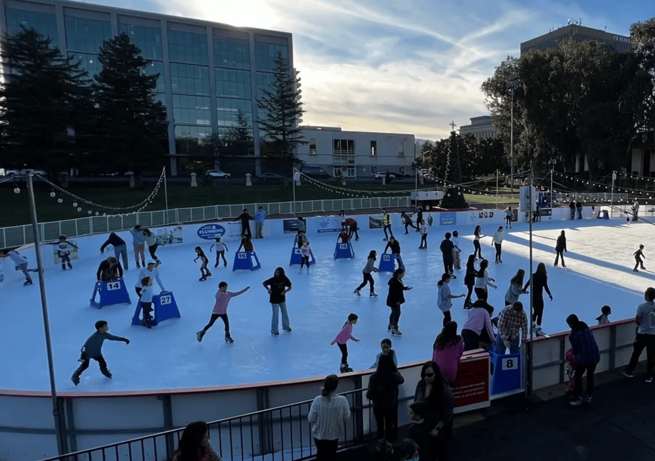 Glide into the Holiday Season at San Mateo On Ice