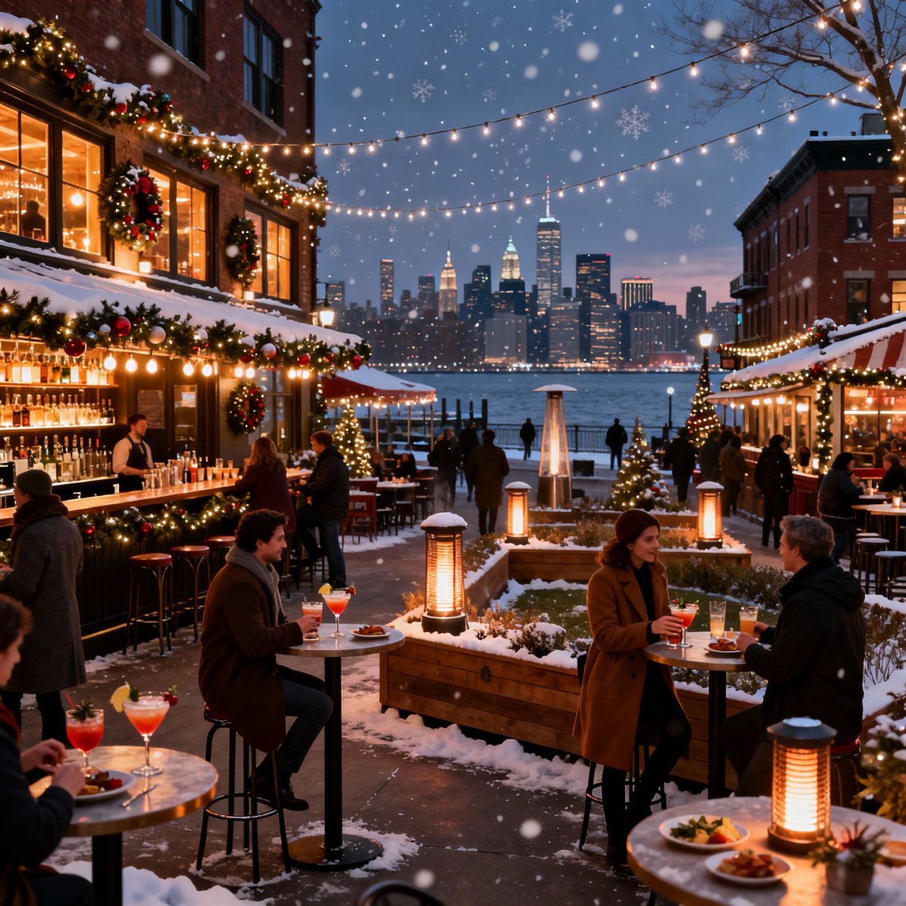 Christmas Pop-Up Bars and Festive Restaurants Near Hudson County