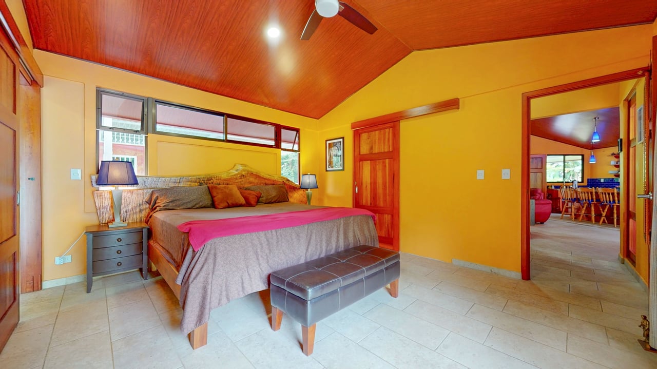 Contemporary Ojochal Retreat with Two Acres, Pool & Stream Access