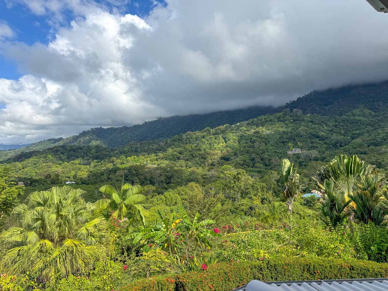 Ocean, Jungle & Mountain View Home in Ojochal | Protected Jungle Setting