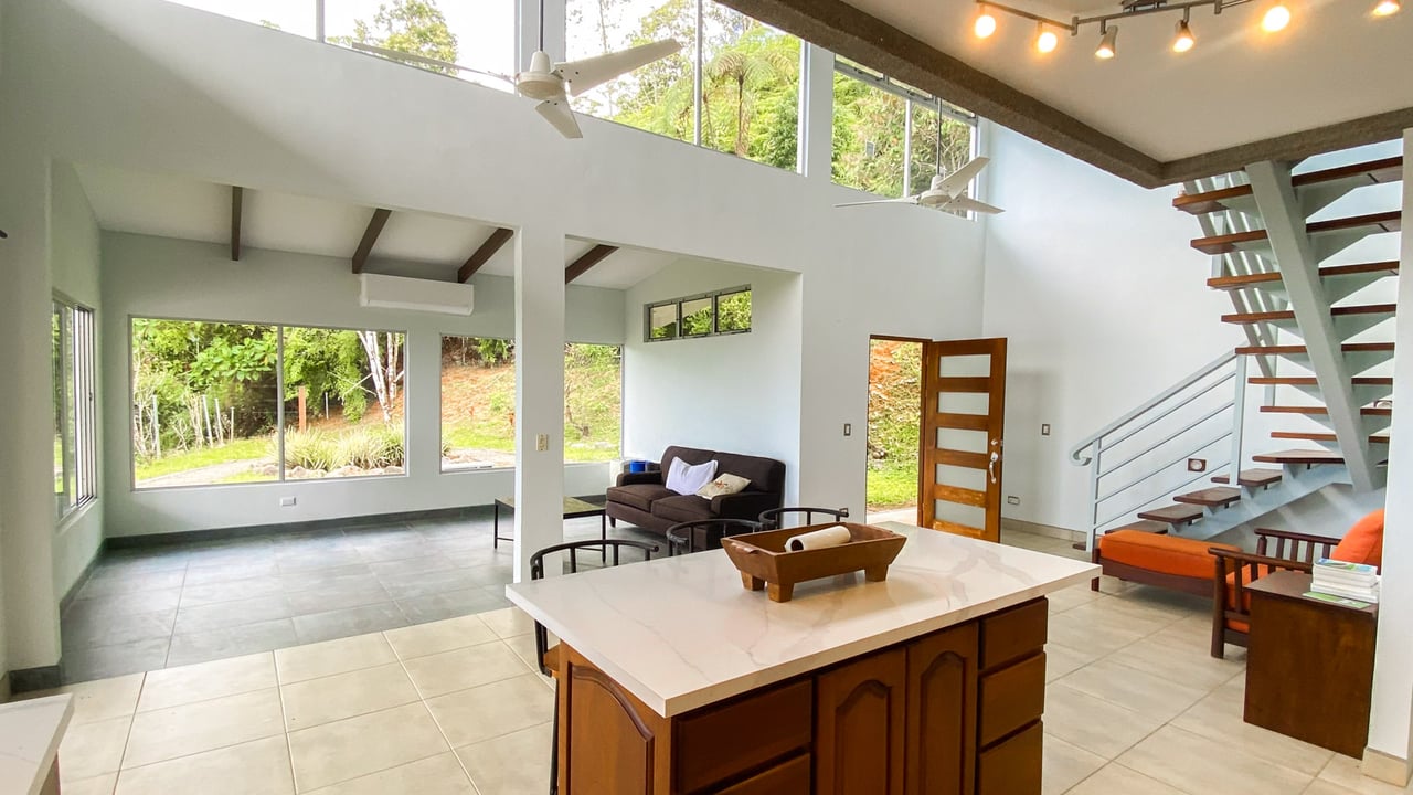 3-Bed Ocean View Home Near Ojochal, Costa Rica | 2.75 Acre Jungle Property