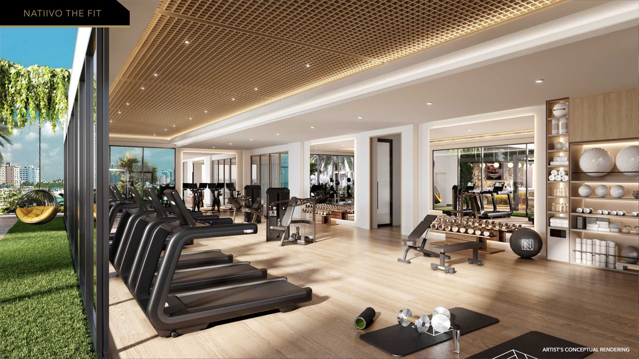 Natiivo Fort Lauderdale the fitness center 