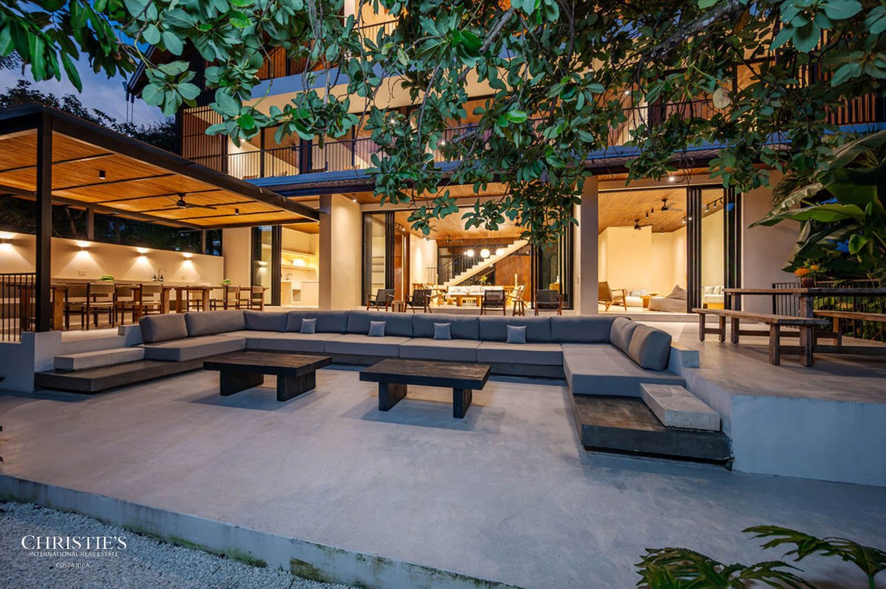 Luxury A-Frame Villa Steps from Playa Hermosa Surf, Santa Teresa