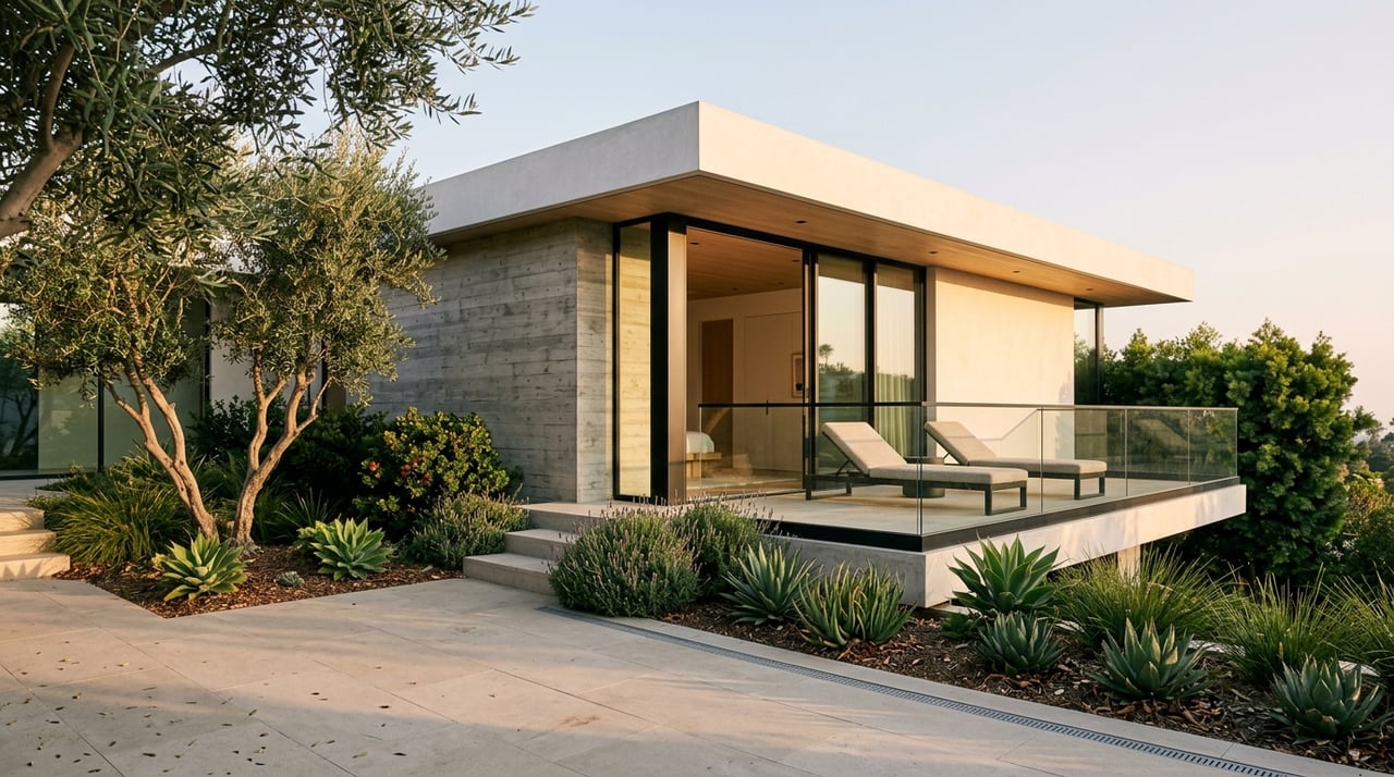 Architecture, Light, And Views In The Hollywood Hills