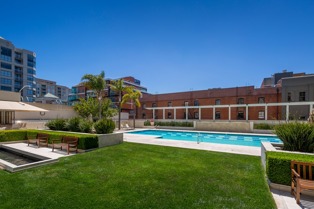 Pool & Bay Views at The Brannan