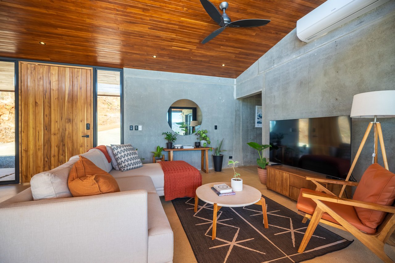 Casa Negra | Modern 3-Bedroom Luxury Home with Pool and Mountain Views near Playa Negra, Costa Rica
