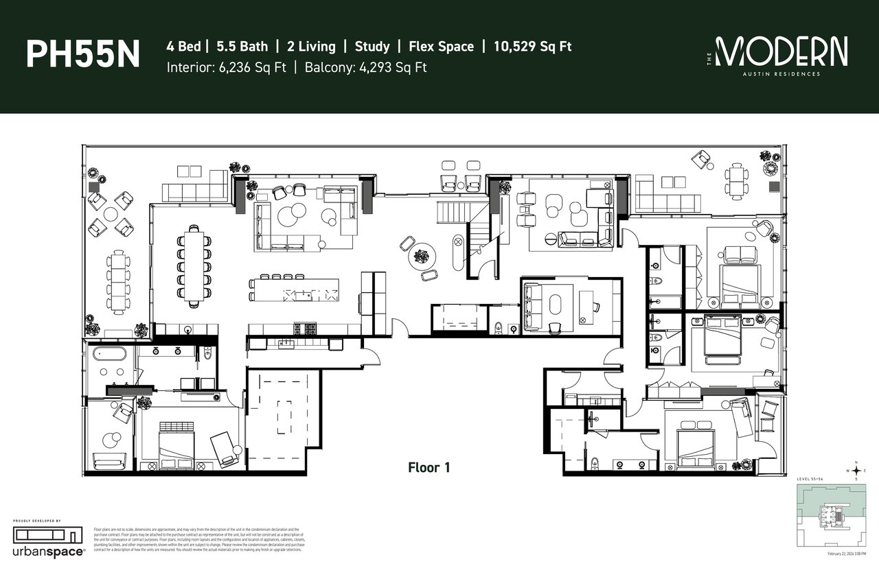 The Modern Penthouse 5502 North