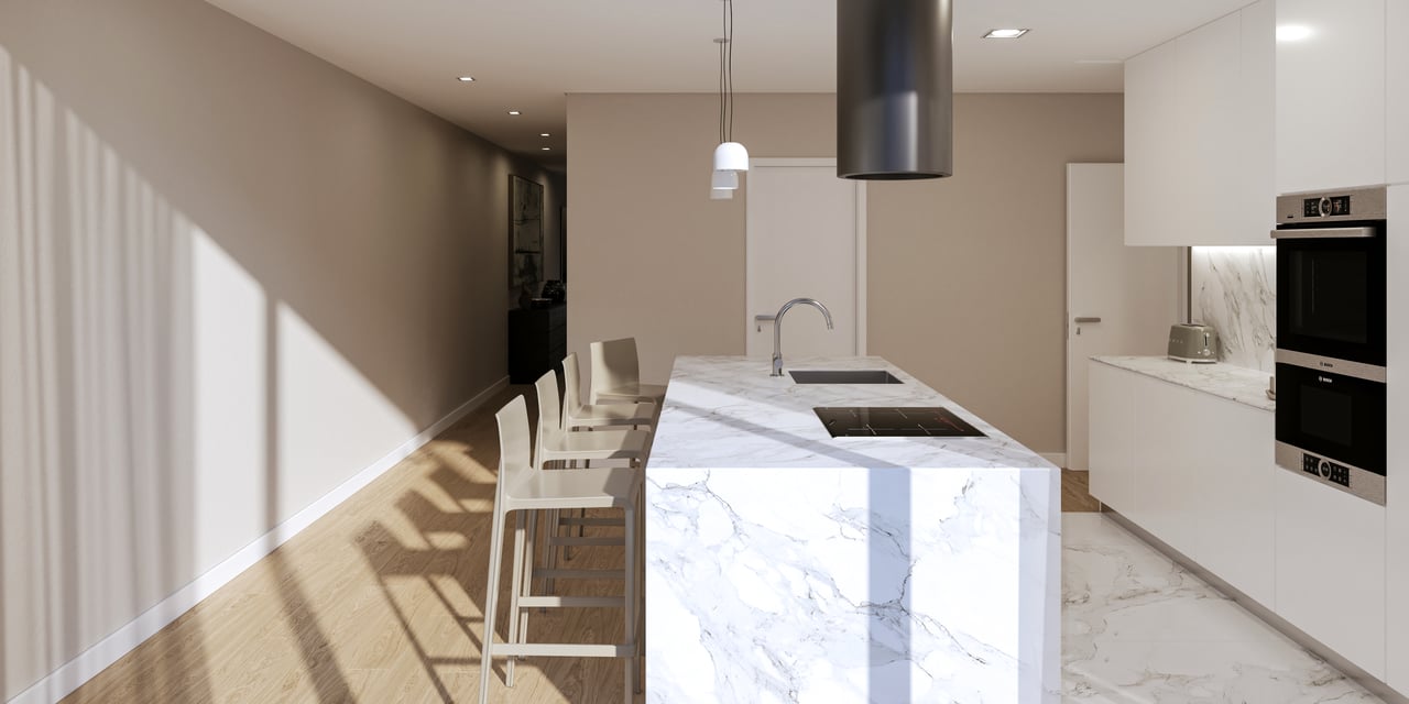 New Contemporary 3-Bedroom Villa with Pool in Lavra, Just 100m from the Ocean