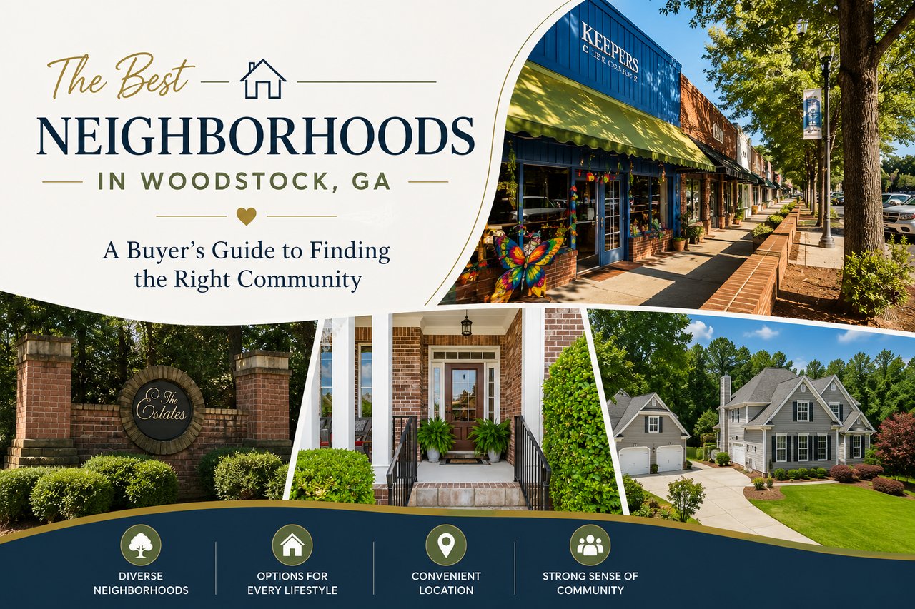 The Best Neighborhoods in Woodstock, GA: A Buyer's Guide to Finding the Right Community cover