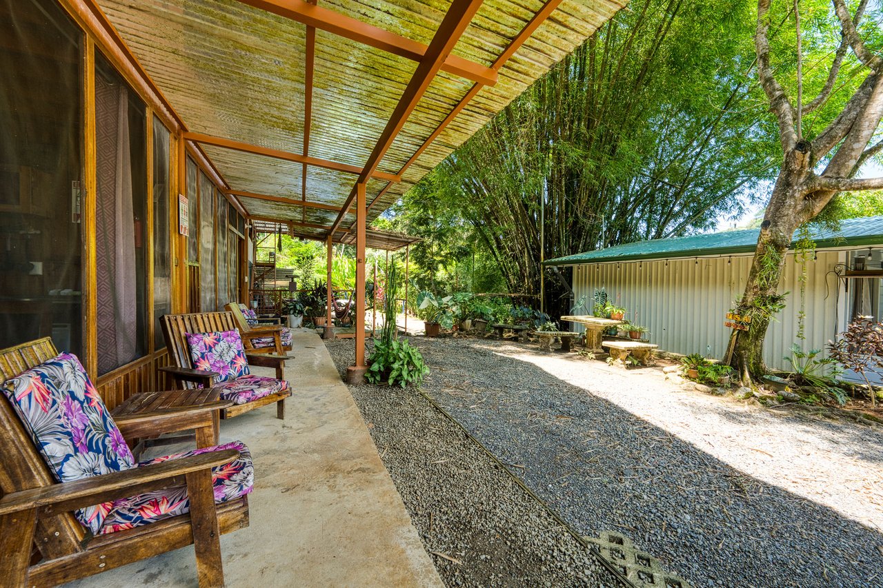 DOMINICAL HOTEL OR RETREAT WITH 11 RENTALS PLUS OWNER’S HOME