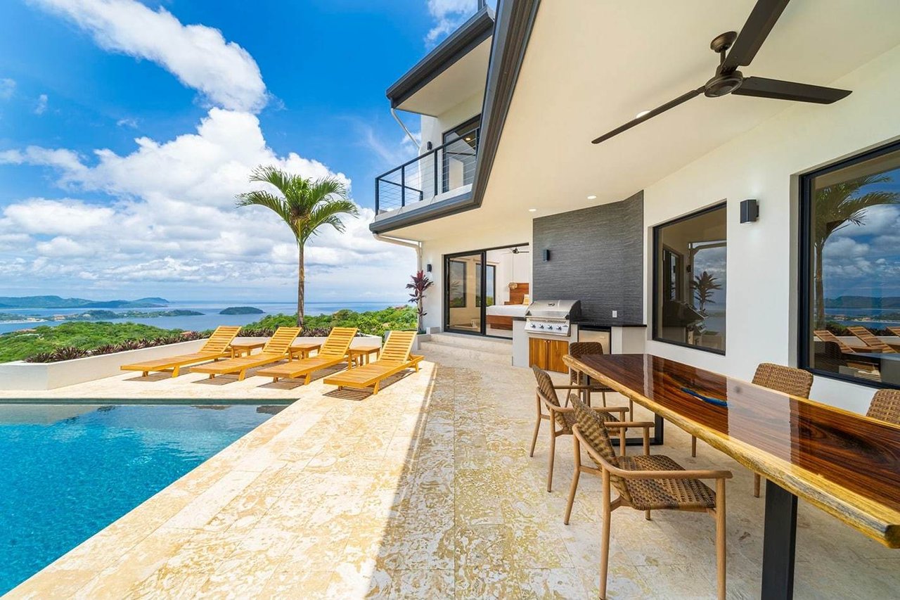 Modern Coastal Ocean View Villa, Flamingo, Guanacaste
