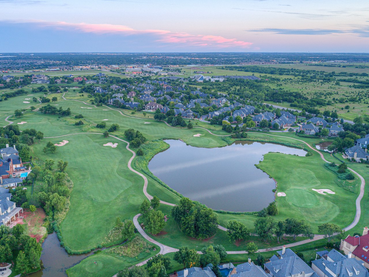 NEIGHBORHOODS • OKLAHOMA LUXURY  Gaillardia at 25 The Rise of OKC's Gated Golf Estate - Wyatt Poindexter - The Agency Oklahoma 