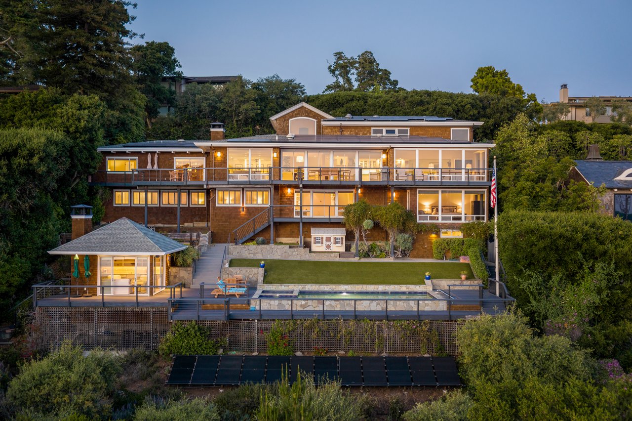 Exceptional Setting with views spanning San Francisco, the Golden Gate Bridge, Sausalito, and across the bay