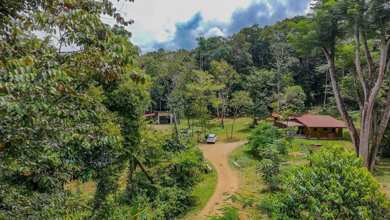 Jungle Home with Riverfront and Orchard in Ojochal Costa Rica