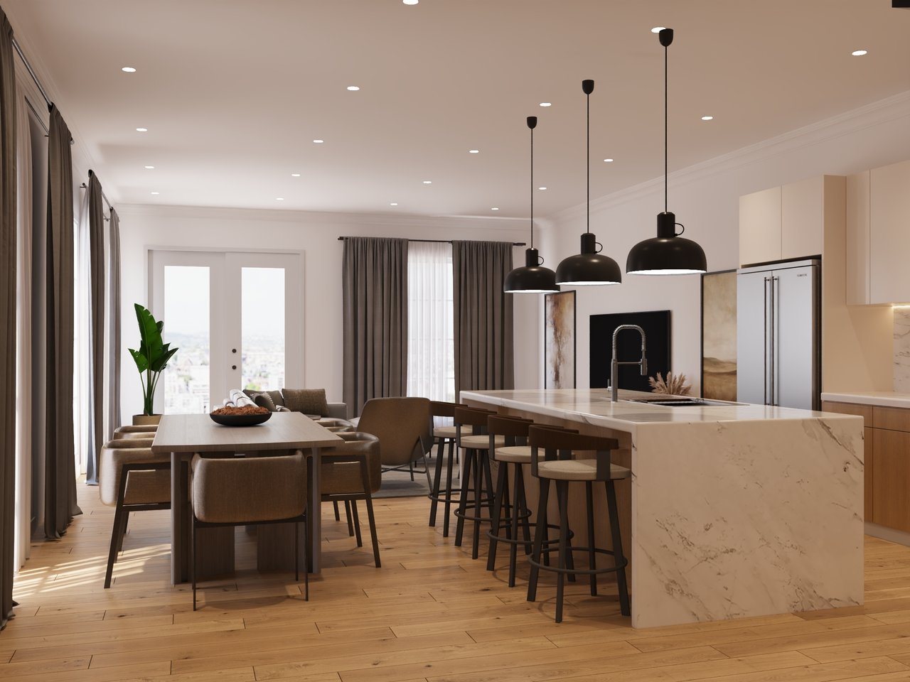 Interior of home in the Villas at Tuam HTX