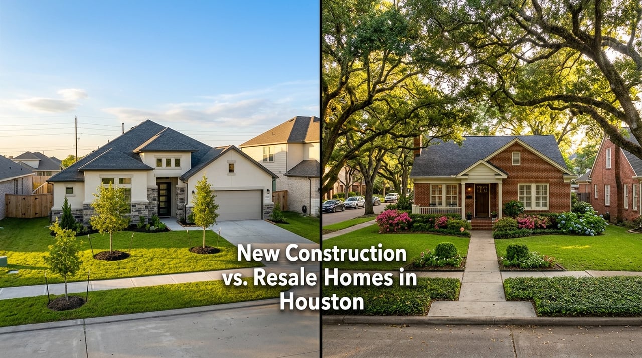 New construction versus resale homes in Houston: pros, cons, and how to decide