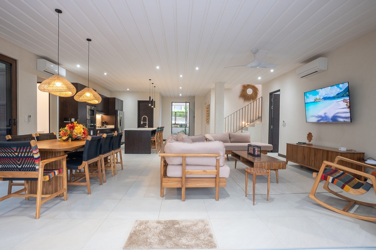 Tamarindo Park Lot 64 | Sleek Modern Home with Seamless Indoor-Outdoor Living and Private Pool