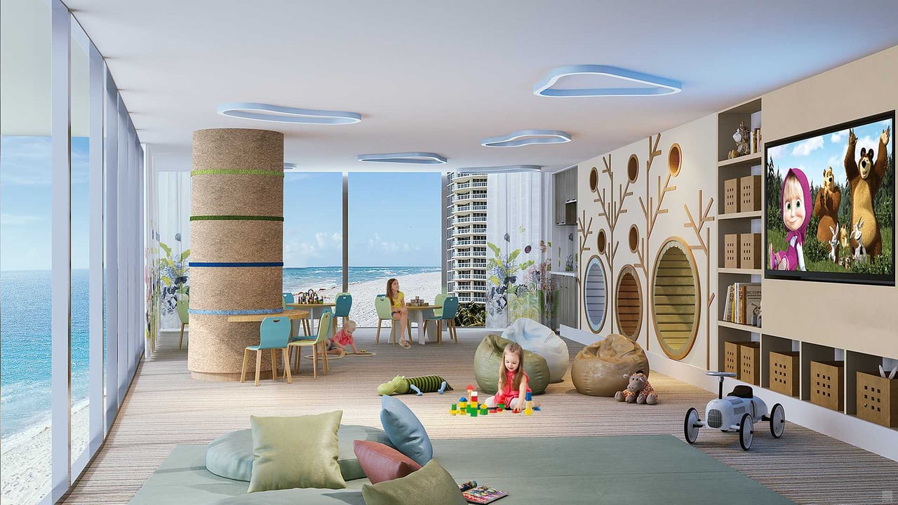 Turnberry Ocean Club kids room 