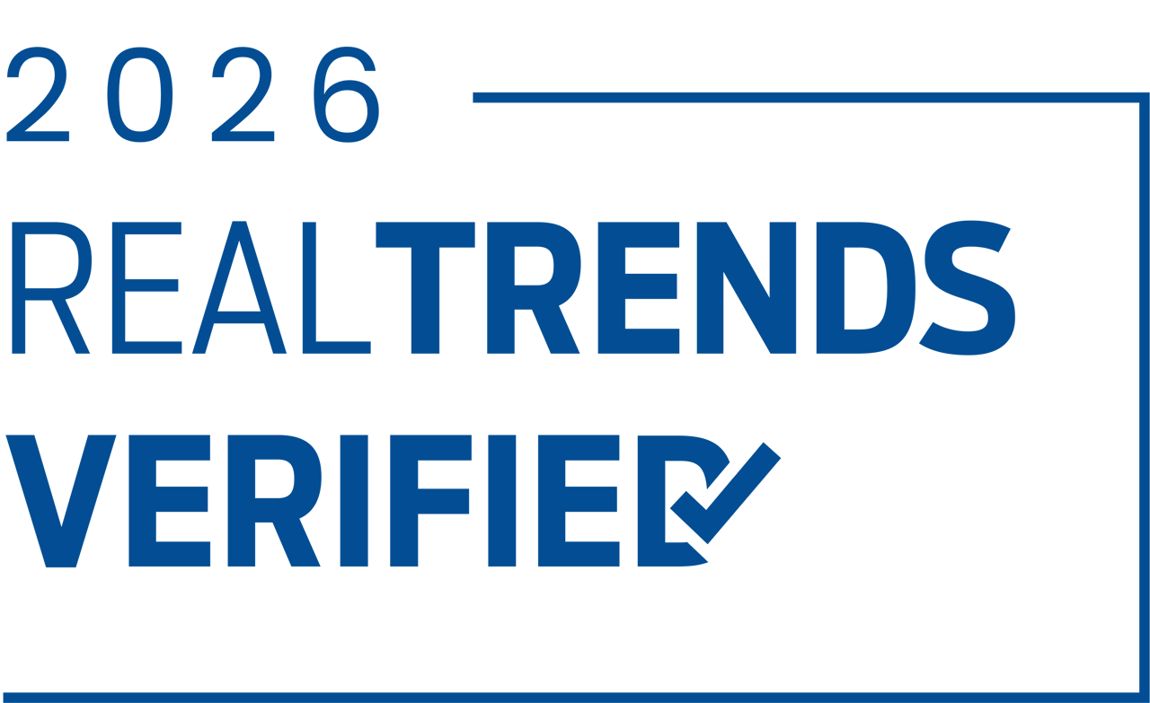 RealTrends Verified Top Producing Team
