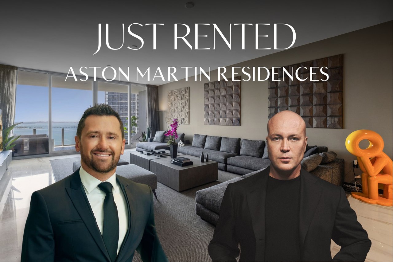 JUST RENTED at Aston Martin Residences: Inside a $30,000/Month Lease in Downtown Miami