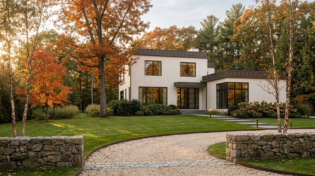 Country-Style Living In Weston’s Green Spaces