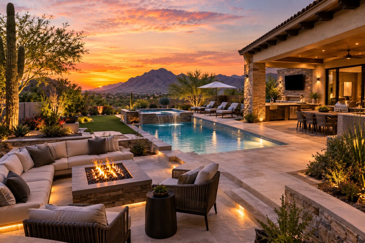 From Dirt to Desert Modern: Transforming Your Backyard Into an Architectural Extension