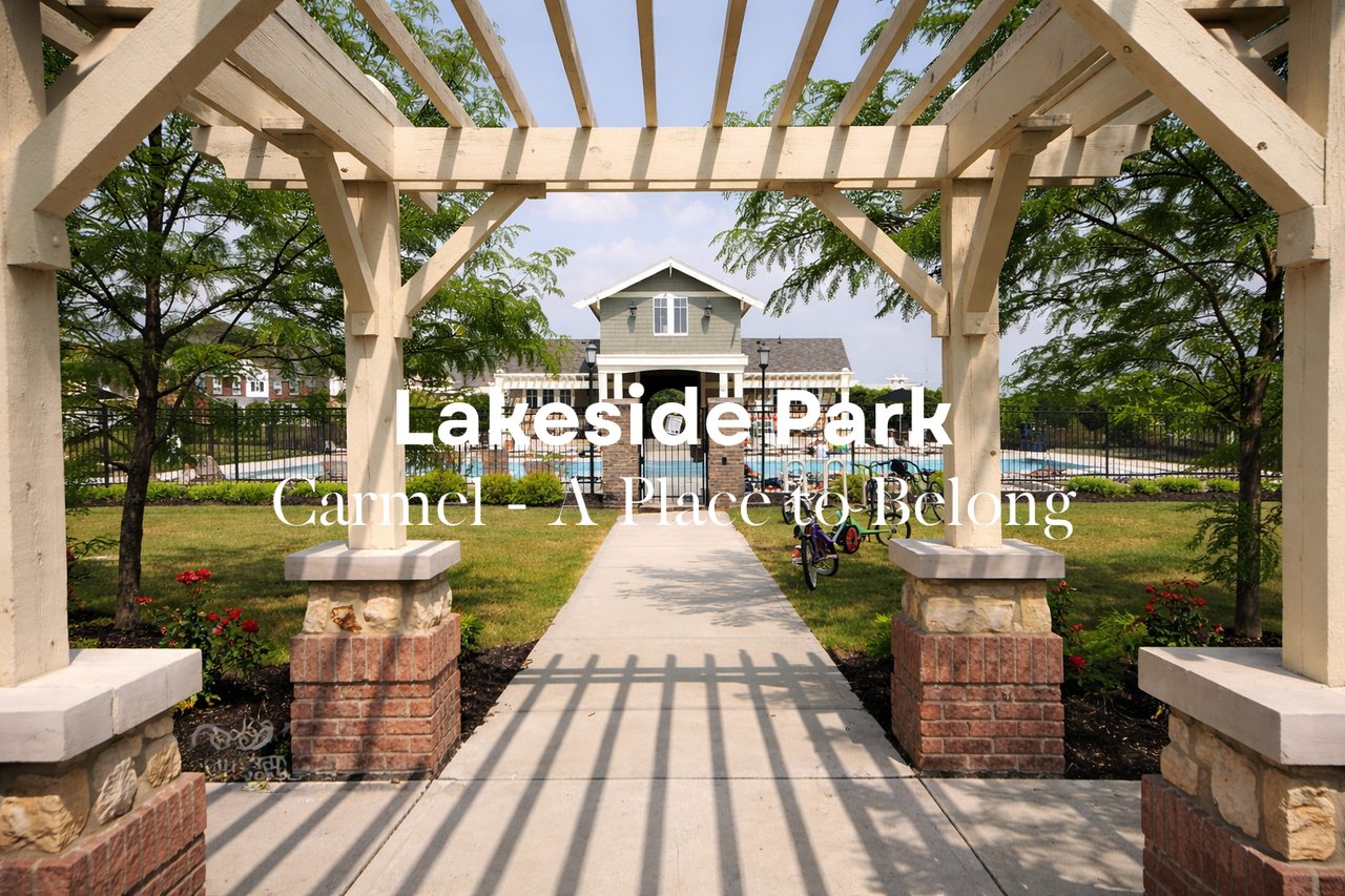 Lakeside Park Carmel Indiana | Neighborhood Tour | West Carmel Homes + Top Rated Schools