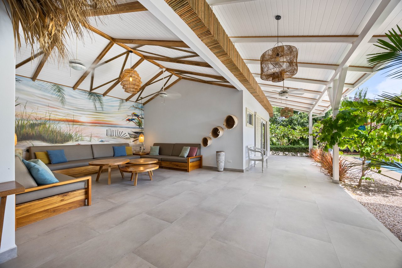 Casa Karibe | Vibrant 5-Bedroom Caribbean-Inspired Villa with Pool in Gated Tamarindo Community