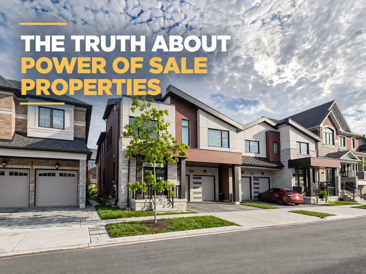 Think Banks Accept Any Offer? The Truth About Power of Sale Properties