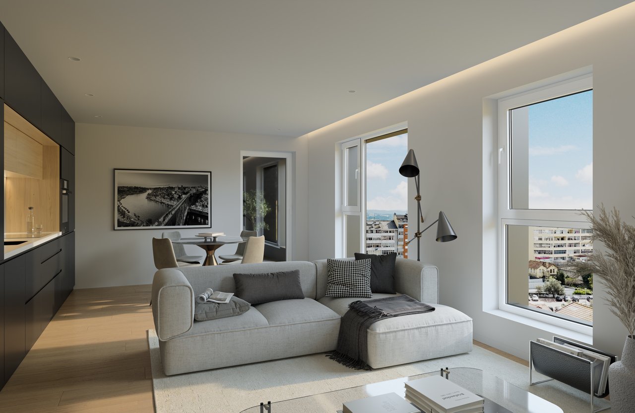 Luxury 3-Bedroom Apartment in Vila Nova de Gaia 