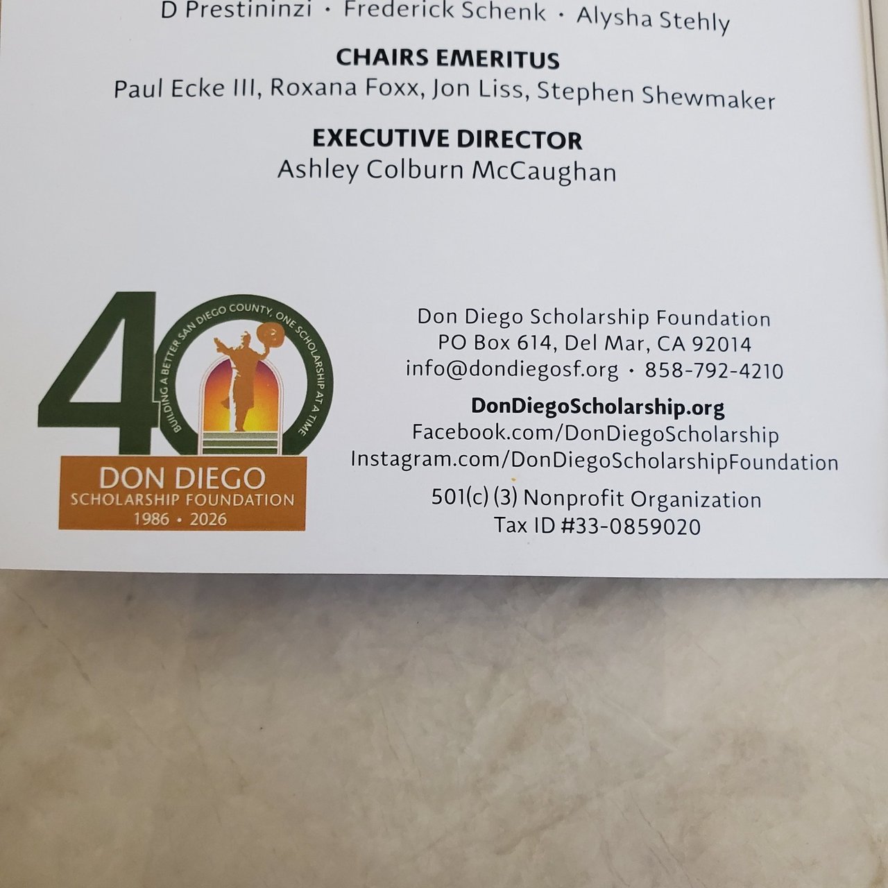 Opening Week at the SD Fair Fundraiser