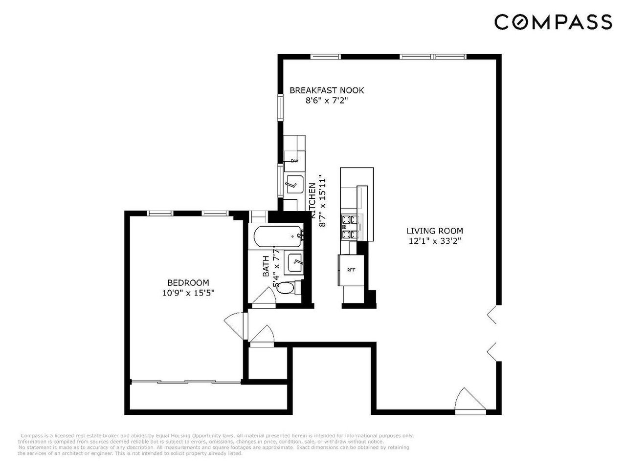 158-18 Riverside Drive West, Unit 6D